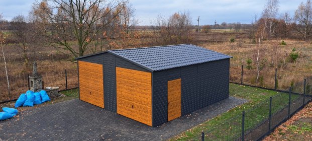 Garaż blaszany PREMIUM