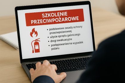 Szkolenie ppoż. online
