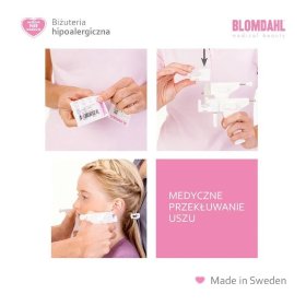 BLOMDHAL - przekłuwanie uszu