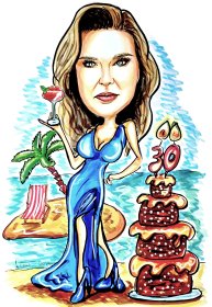 Karykatura ze zdjęcia