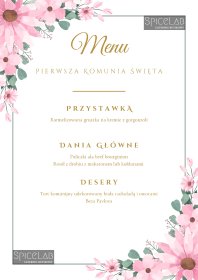 Oferta komunijna w domu klienta