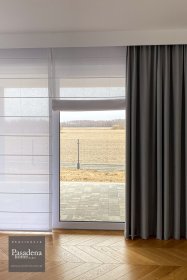 Rolety rzymskie na wymiar - manualne i elektryczne