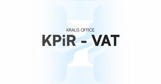 KPIR - VAT