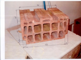 PUSTAK STROPOWY CERAMICZNY FERT, TERIVA 1600szt. PUSTAK STROPOWY CERAMICZNY FERT, TERIVA 1600szt.