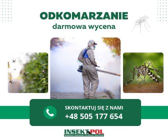 Odkomarzanie ogrodu, działki