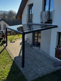 Pergola Aluminiowa 3x5 Poliwęglan / Szkło - możliwa zmiana wymiaru!