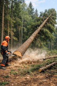 Drzewo do 50 cm obwodu wycinane sposobem klasycznym