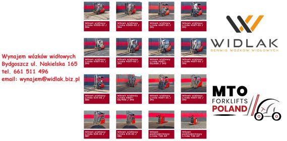 Wynajem wózków widłowych