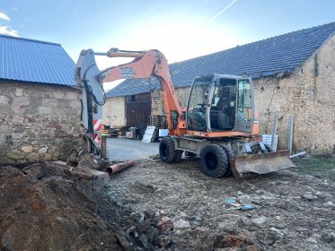 Usługi koparką kołową 12t