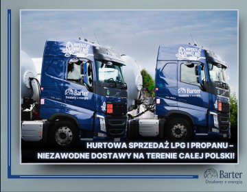 Sprzedaż i dystrybucja gazu grzewczego propan do celów grzewczych
