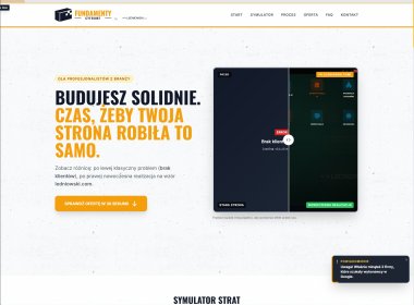 Strony, które wyglądają profesjonalnie i działają