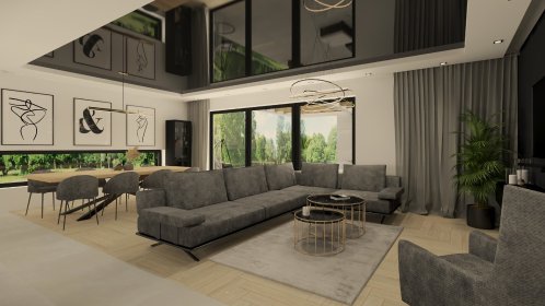 Projekt wnętrz mieszkalnych