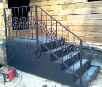 Schody, Bramy, Balustrady, Konstrukcje stalowe