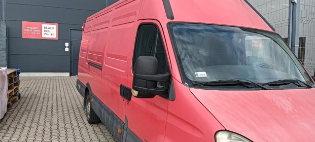 Transport busem typu furgon maxi. (5palet)