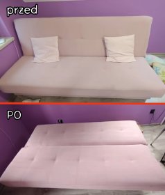 Pranie kanapy 2-osobowej