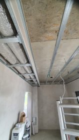 Zabudowy, przed ścianki, ściany działowe, sufity podwieszane, poddasza.