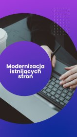 Modernizacja istniejących stron