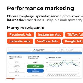 Kampanie reklamowe Google / YouTube / Meta / TikTok / LinkedIn