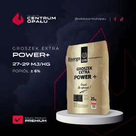 Węgiel Groszek Extra Power+ 1000 KG