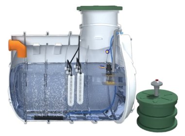 Montaż oczyszczalni ścieków firmy HABA.