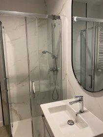 Ванная под ключ 2300 злотых за кВ. м по полу.