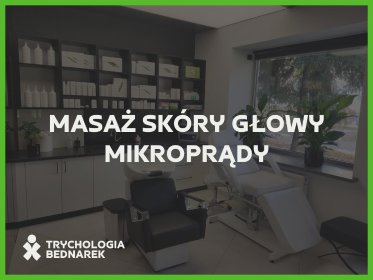 Masaż skóry głowy - mikroprądy