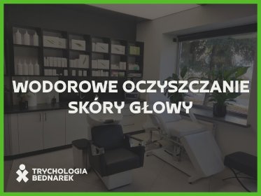 Wodorowe oczyszczanie skóry głowy