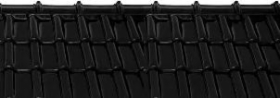Dachówka cermaiczna czarna glazura Tondach 30,36 zł / m2