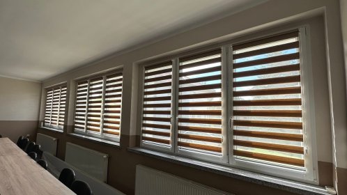 Rolety bezkasetowe z prowadzeniem żyłkowym