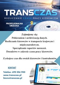 rozliczanie czasu pracy kierowców