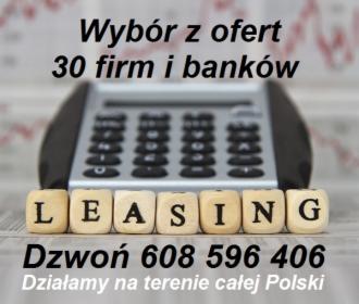 Leasing -30 ofert w jednym miejscu- cała Polska