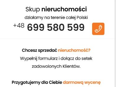 Skup nieruchomości - Kupujemy nieruchomości za gotówkę BEZ POŚREDNIKÓW