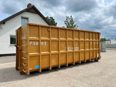 Kontenery na odpady o pojemności od 5 do 30 m³