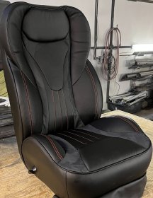obszycie fotela samochodowego