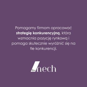 Opracowanie strategii konkurencyjnej.