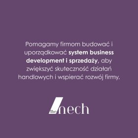 Budowa i uporządkowanie systemu business development i sprzedaży