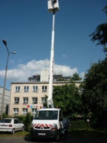 Podnośnik 18m - prace na podnośniku - ZAPRASZAMY
