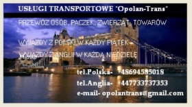 Usługi transportowe Polska-Anglia-Polska