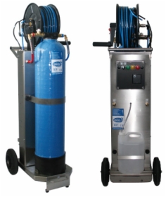Urządzenia do czyszczenia elewacji wodą demineralizowaną, urządzenia do czyszczenia podłóg