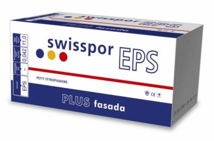 SWISSPOR PLUS FASADA EPS 042 80kPA w.gładka