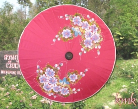 Parasol dekoracyjny, orientalny