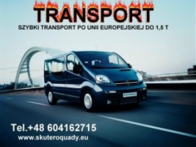Transport do 1,5T LITWA,ŁOTWA,ESTONIA