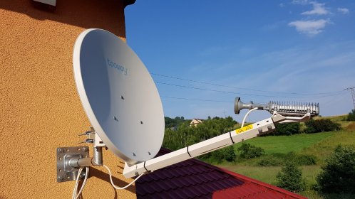 Montaż i ustawienie anteny internetu satelitarnego TOOWAY