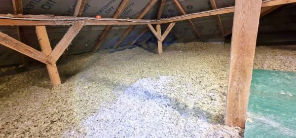 Ocieplenie poddaszy, ocieplenie stropów. Nadmuch celulozą