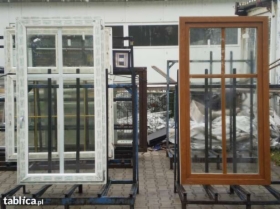 Okna PCV_wystawowe_1/2 złoty dąb 190x100