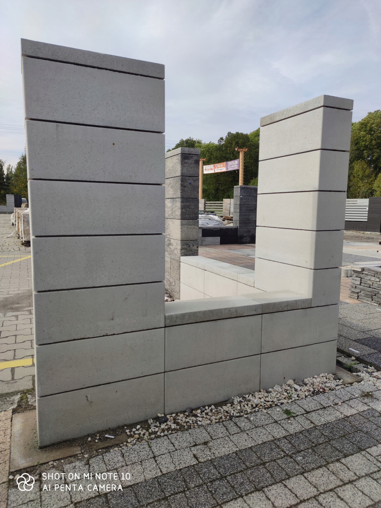 Roma Horizon 50/28 Joniec Nowoczesne Ogrodzenie białe, Wrocław