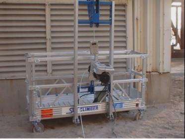 Podesty wiszące do dociepleń elewacji Sky Climber