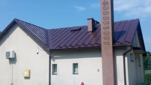 Czyszczenie i malowanie dachu