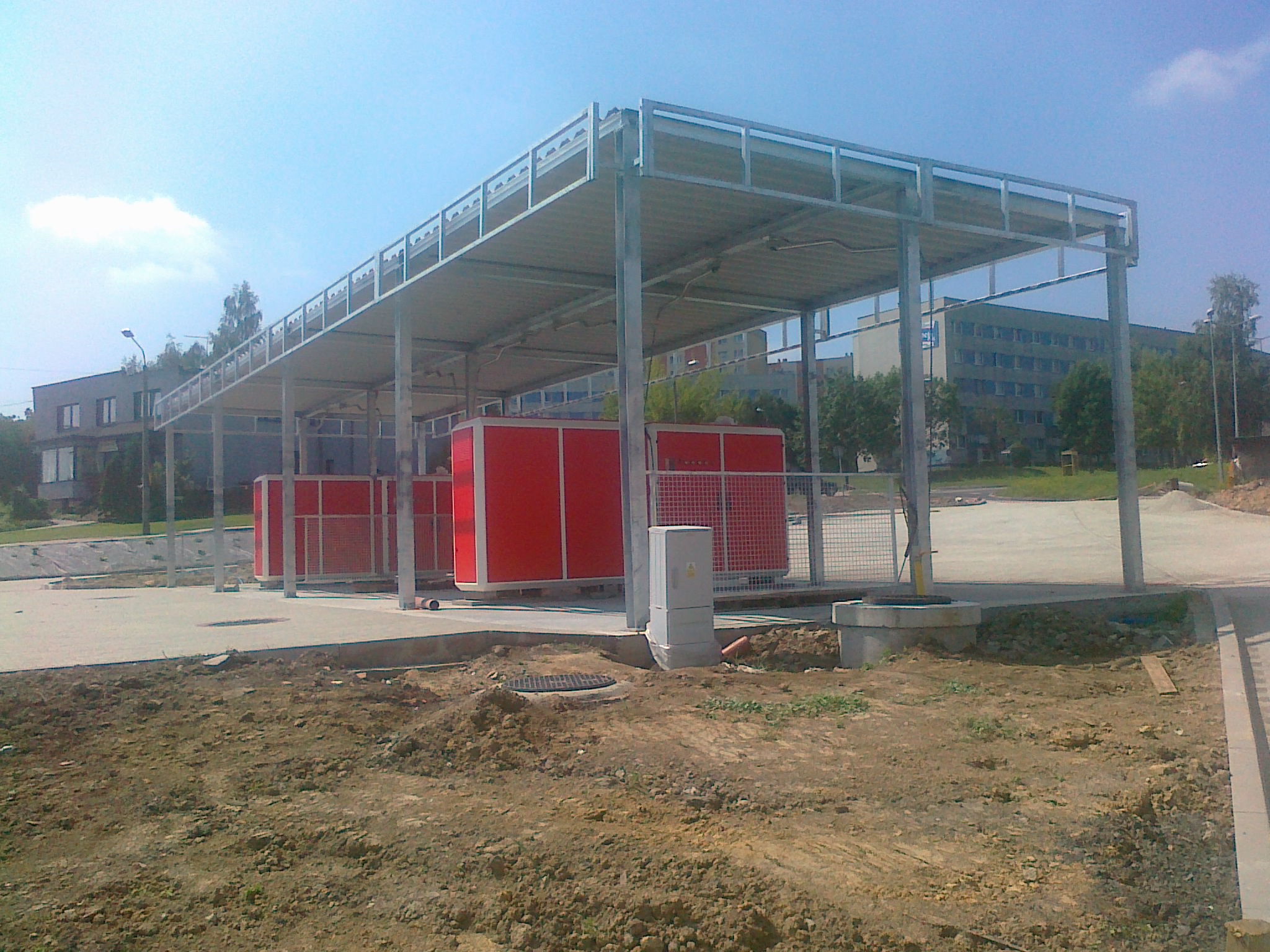 Konstrukcje stalowe-warsztat ślusarsko-spawalniczy.