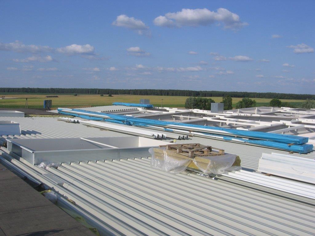 Tulplast - montaż naświetli dachowych